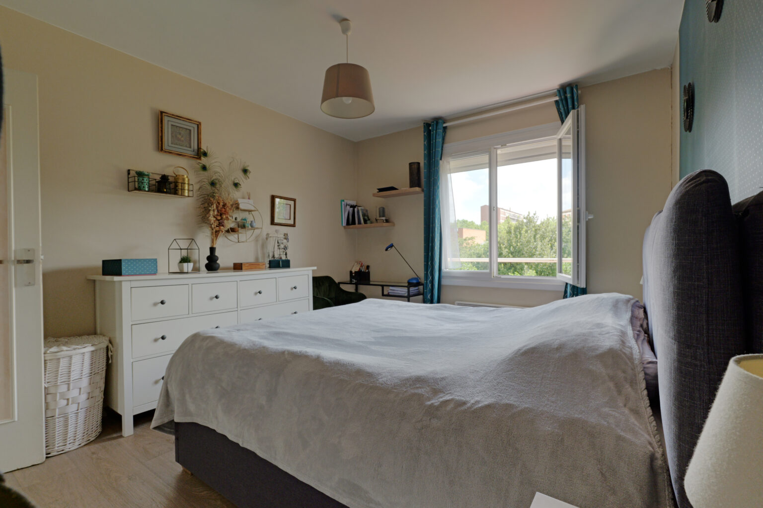 Photo immobilière intérieure chambre parentale